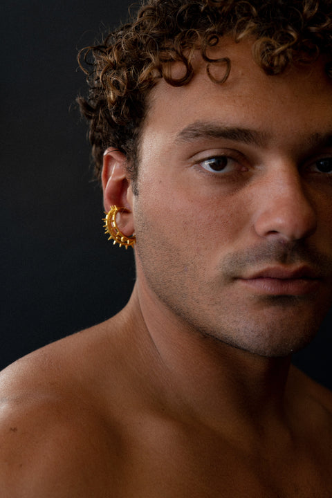 Spiked Trinity Ear Cuff