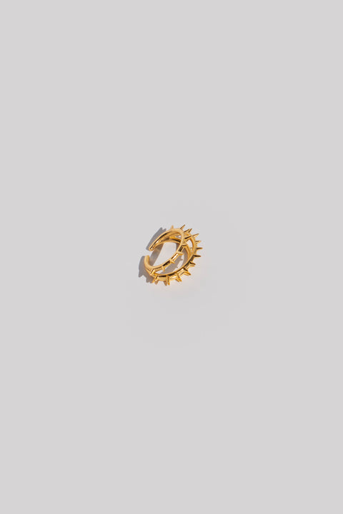 Spiked Trinity Ear Cuff
